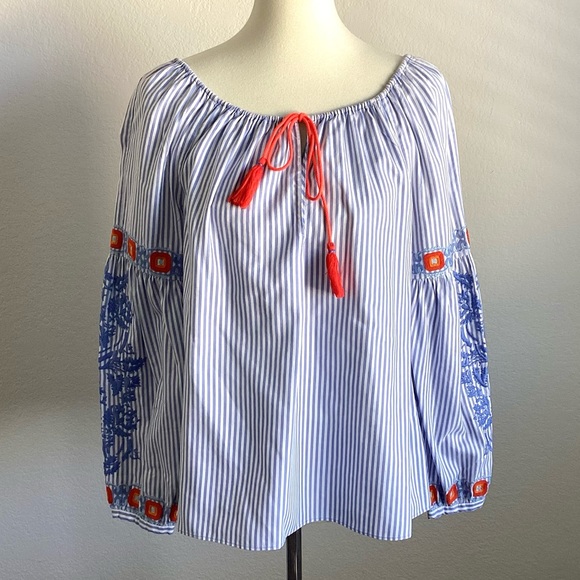 Tory Burch Tops - \Tory Burch\• Striped Top